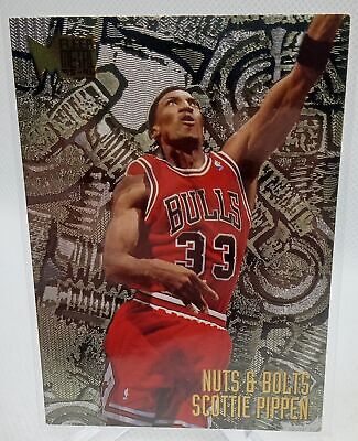 1995-96 Metal #216 Scottie Pippen Nuts & Bolts HOF