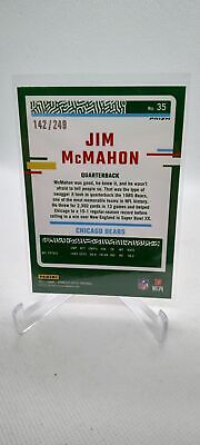 2023 Donruss Optic #35 Jim McMahon Orange #/249