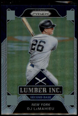 2021 Panini Prizm #LI5 DJ LeMahieu Lumber Inc. Silver Prizm