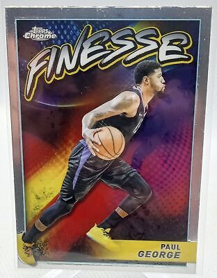 2023-24 Topps Chrome #F-21 Paul George Finesse