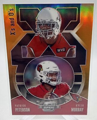 2020 Contenders Optic #1 Kyler Murray / Patrick Peterson Xs and Os Orange #/50