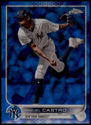 2022 Topps Chrome Update Sapphire Edition #US145 Miguel Castro