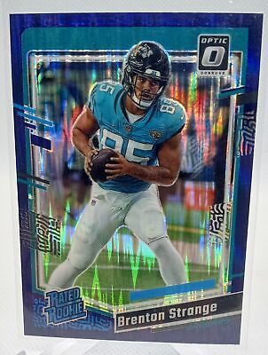 2023 Donruss Optic #251 Brenton Strange Purple Shock Rated Rookie