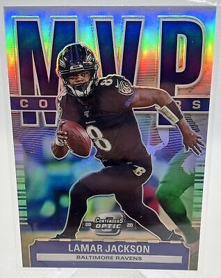 2020 Panini Contenders Optic #MVP1 Lamar Jackson MVP Contenders