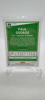 2020-21 Donruss Optic #3 Paul George Pink Velocity #/79