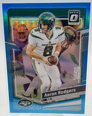 2023 Donruss Optic #148 Aaron Rodgers Aqua Prizm /299