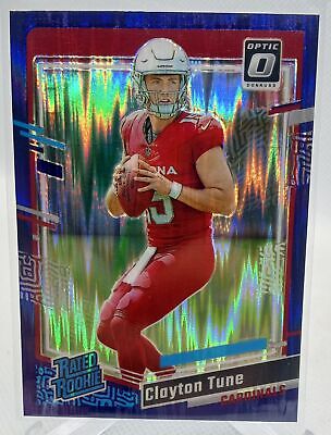 2023 Donruss Optic #202 Clayton Tune Purple Shock Rated Rookie