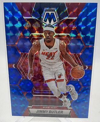 2022-23 Panini Mosaic #19 Jimmy Butler Blue #/199