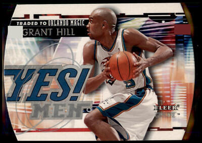 2000-01 Fleer Genuine #8 YM Grant Hill Yes Men