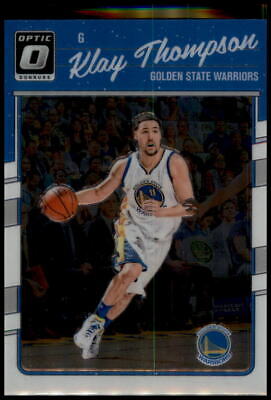 2016-17 Donruss Optic #136 Klay Thompson 1st Year Optic