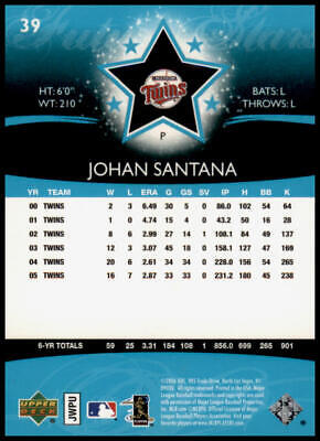 2006 Upper Deck Future Stars #39 Johan Santana