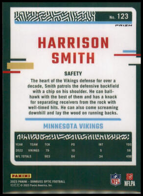 2023 Donruss Optic #123 Harrison Smith Holo