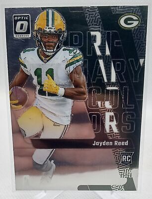 2023 Donruss Optic #12 Jayden Reed Primary Colors Rookie