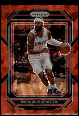 2022-23 Panini Prizm #130 Marcus Morris Sr. Prizms Red Ice