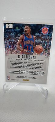 2023-24 Panini Prizm Deca #84 Isiah Thomas Base Prizms Blue #/149