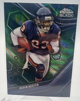 2023 Topps Composite #108 Devin Hester Chrome Black Green Wave Refractor #/99