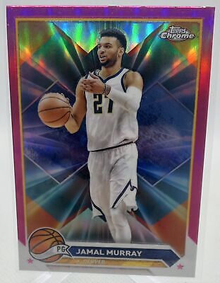 2023-24 Topps Chrome #128 Jamal Murray Pink Refractors