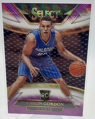 2014-15 Panini Select #292 Aaron Gordon Prizms Purple and White Rookie