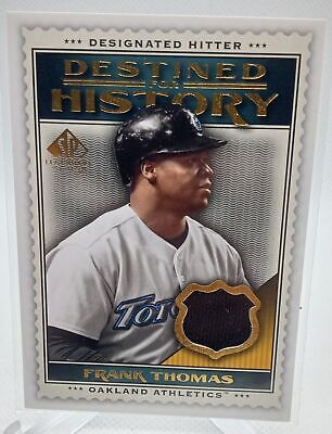 2009 SP Legendary Cuts #DHM-FT Frank Thomas Destined for History Memorabilia