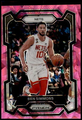 2023-24 Panini Prizm #26 Ben Simmons Prizms Pink Ice