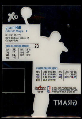 2003-04 E-X #23 Grant Hill