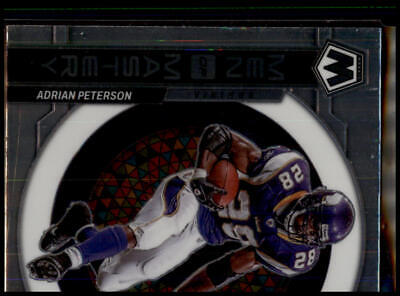 2023 Panini Mosaic #MM-18 Adrian Peterson Men of Mastery