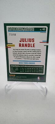 2023-24 Donruss Optic #40 Julius Randle Choice Red #/88