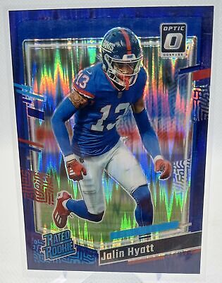 2023 Donruss Optic #279 Jalin Hyatt Purple Shock Rated Rookie