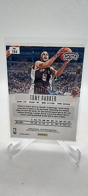 2023-24 Panini Prizm Deca #164 Tony Parker Base Prizms Red #/199