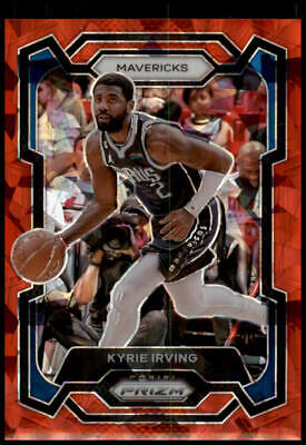 2023-24 Panini Prizm #22 Kyrie Irving Prizms Red Ice