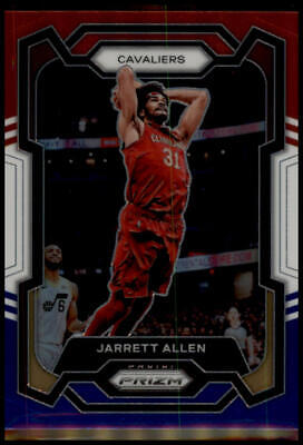 2023-24 Panini Prizm #248 Jarrett Allen Prizms Red White and Blue