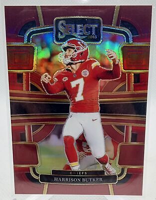 2023 Panini Select #48 Harrison Butker Maroon Prizms /149