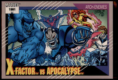 1991 Impel Marvel Universe II #101 X-Factor vs. Apocalypse