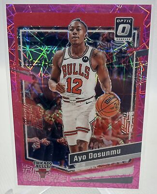 2023-24 Donruss Optic #24 Ayo Dosunmu Pink Velocity #/79