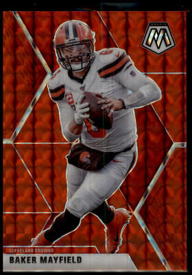 2020 Panini Mosaic #52 Baker Mayfield Prizm Red Hobby Exclusive Rare