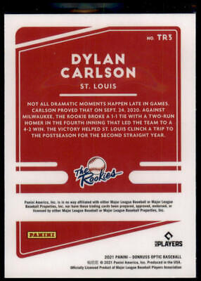 2021 Donruss Optic #TR3 Dylan Carlson The Rookies