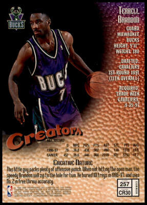 1997-98 Finest #257 Terrell Brandon