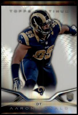 2014 Topps Platinum #112 Aaron Donald Rookie