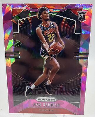 2019-20 Panini Prizm #256 Cam Reddish Prizms Pink Ice Rookie