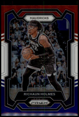 2023-24 Panini Prizm #212 Richaun Holmes Prizms Red White and Blue