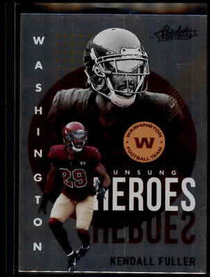 2021 Panini Absolute #UH17 Kendall Fuller Unsung Heroes