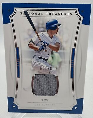 2017 Panini National Treasures Nicknames #103b Corey Seager #/99