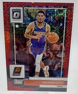 2022-23 Donruss Optic #134 Devin Booker Choice Red #/88