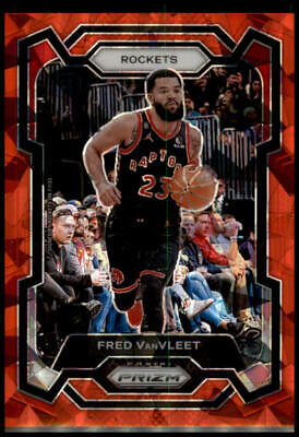 2023-24 Panini Prizm #97 Fred VanVleet Prizms Red Ice