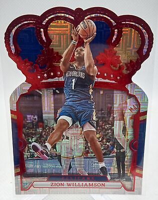 2023-24 Panini Crown Royale #21 Zion Williamson International Red