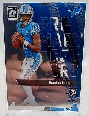 2023 Donruss Optic #8 Hendon Hooker Primary Colors Rookie