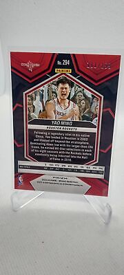 2023-24 Panini Mosaic #294 Yao Ming NBA Greats Blue Prizm /199