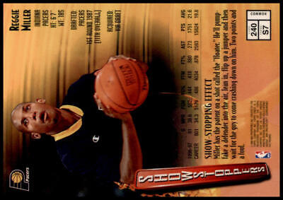 1997-98 Finest #240 Reggie Miller