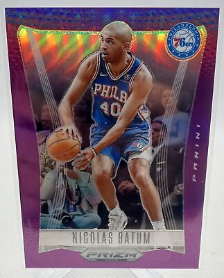 2023-24 Panini Prizm Deca #172 Nicolas Batum Base Prizms Purple #/99 FP 1/1