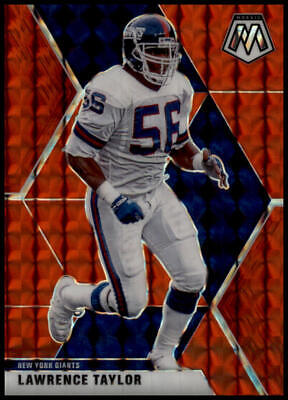 2020 Panini Mosaic #154 Lawrence Taylor Prizm Red Red Hobby Exclusive Rare